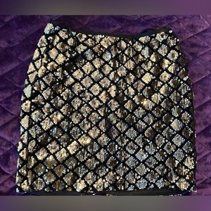 Sequins mini skirt M/L